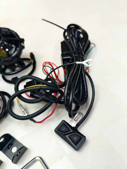 HJG Mercedes Y Fog Light With Harness Red Devil HJG-104 ( Upgrade New Version ) 6m Warranty