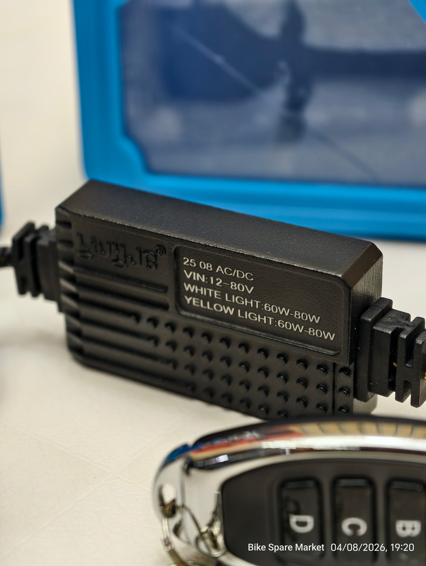 HJG M3 MINI 120W REMOTE H4 HEADLIGHT BULB (6M WARRANTY )