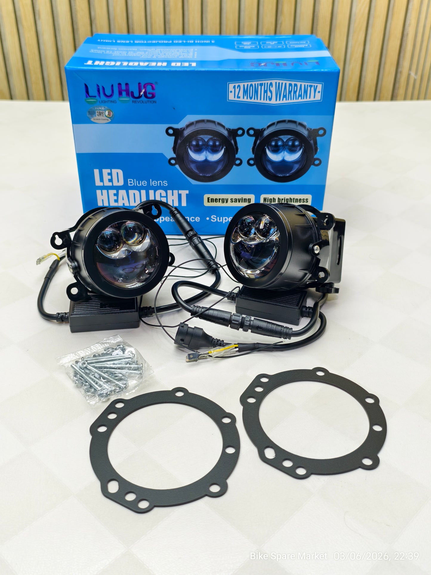 HJG 3 INCH ALPHA FOG LIGHT 140W (6M WARRANTY)