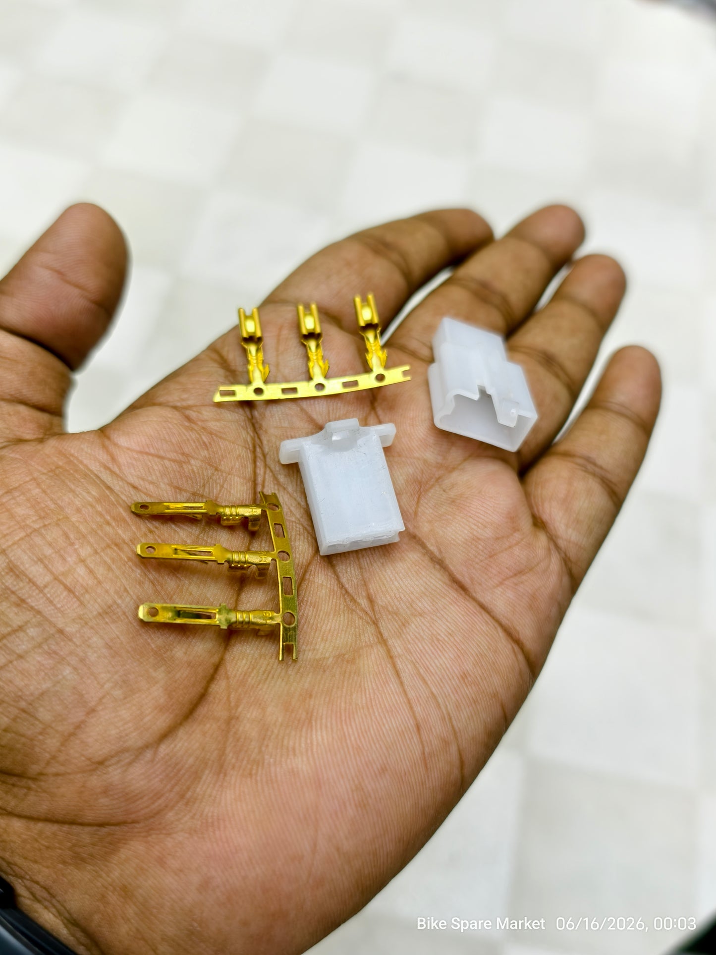 3 Pin Coupler Male Female ( No Need To Cut Any Wire ) ( Set )