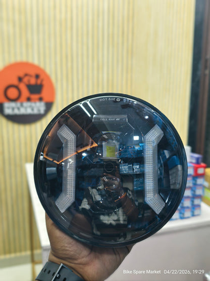 HJG HEXAGON (C284) HEADLIGHT HIGH 52W LOW 42w (6m warranty )