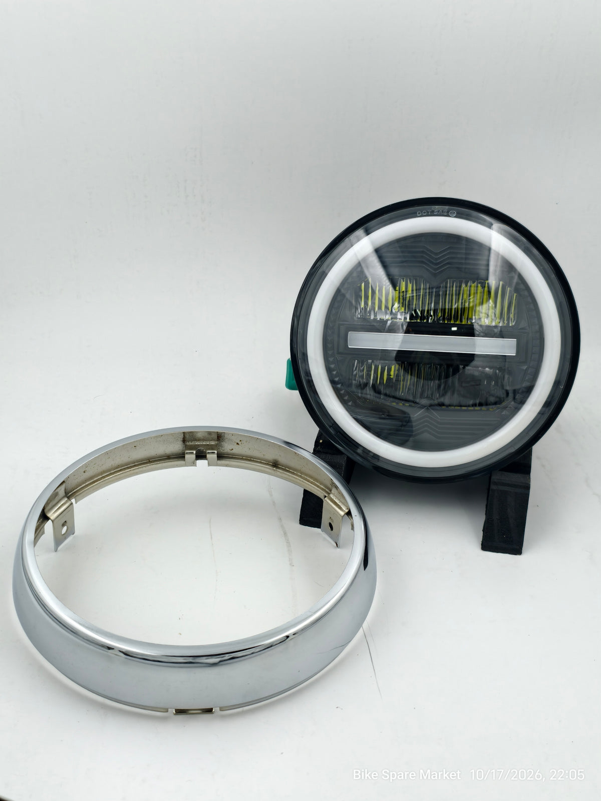 (METEOR Halogen) HjG Minus Ring  Headlight Upgrade Version 75w High 50w Low 25w (6m Warranty ) Discription