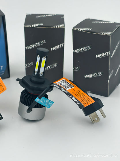 (Pair 2pc) Nighteye H4 90w Pair Pack of 2 ( 1 year warranty )