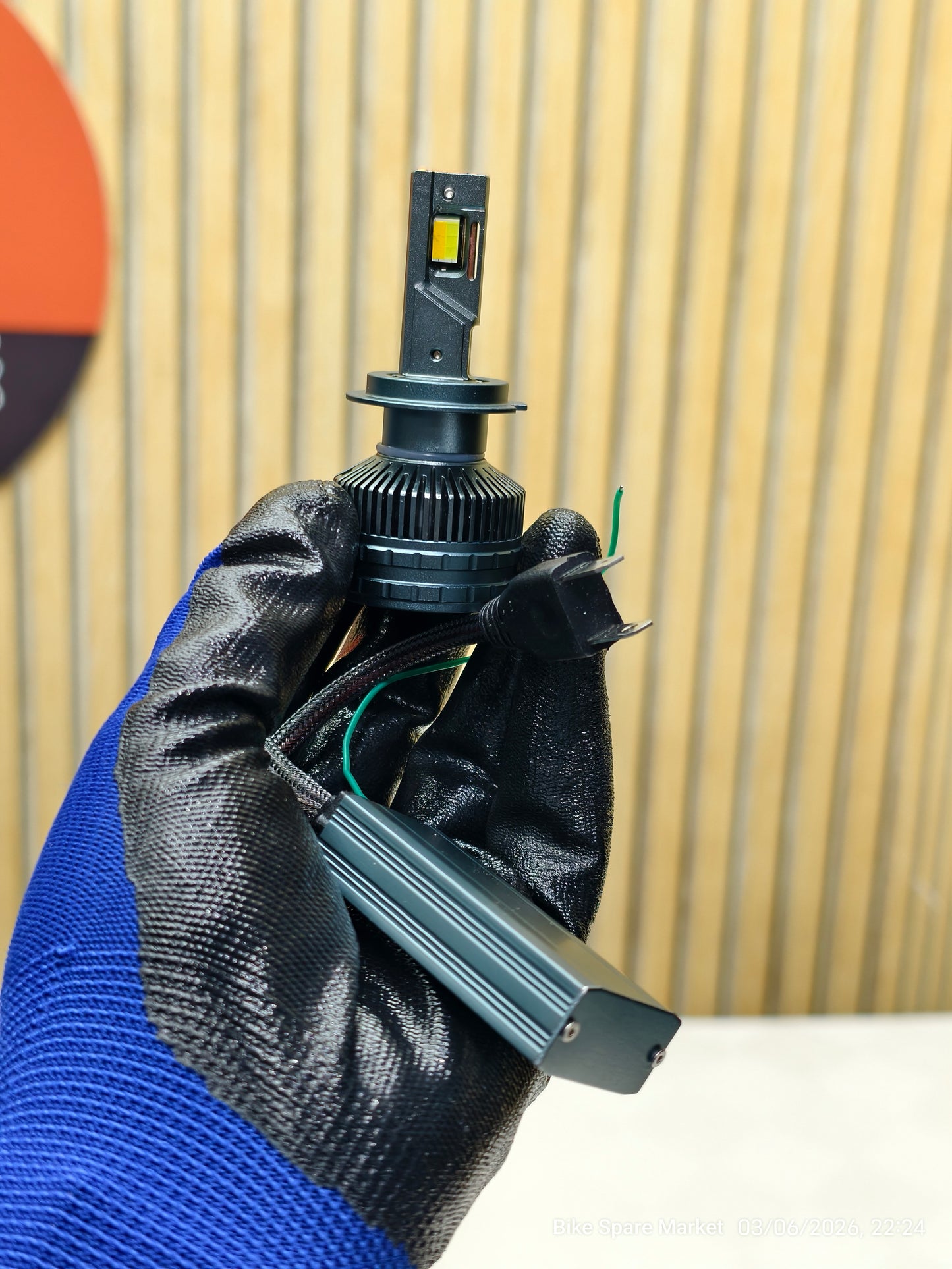 HJG Ai 200w H7 Headlight Bulb (6m warranty )
