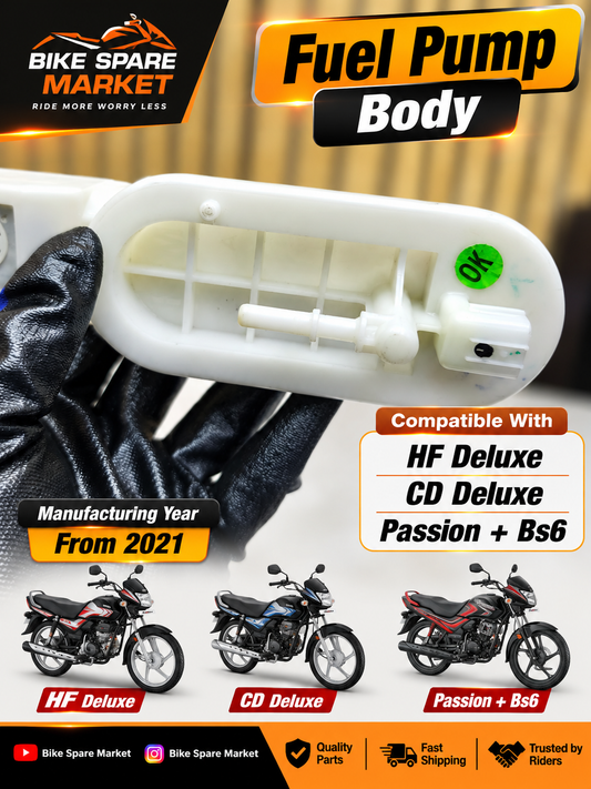 Hero HF Deluxe Fuel Pump Body ( after 2022 Model )