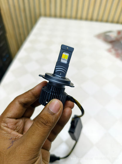 HJG M2 MINI J-J03 120W H4 HIGH 60W LOW 60W LED HEADLIGHT BULB ( 1 YEAR WARRANTY )