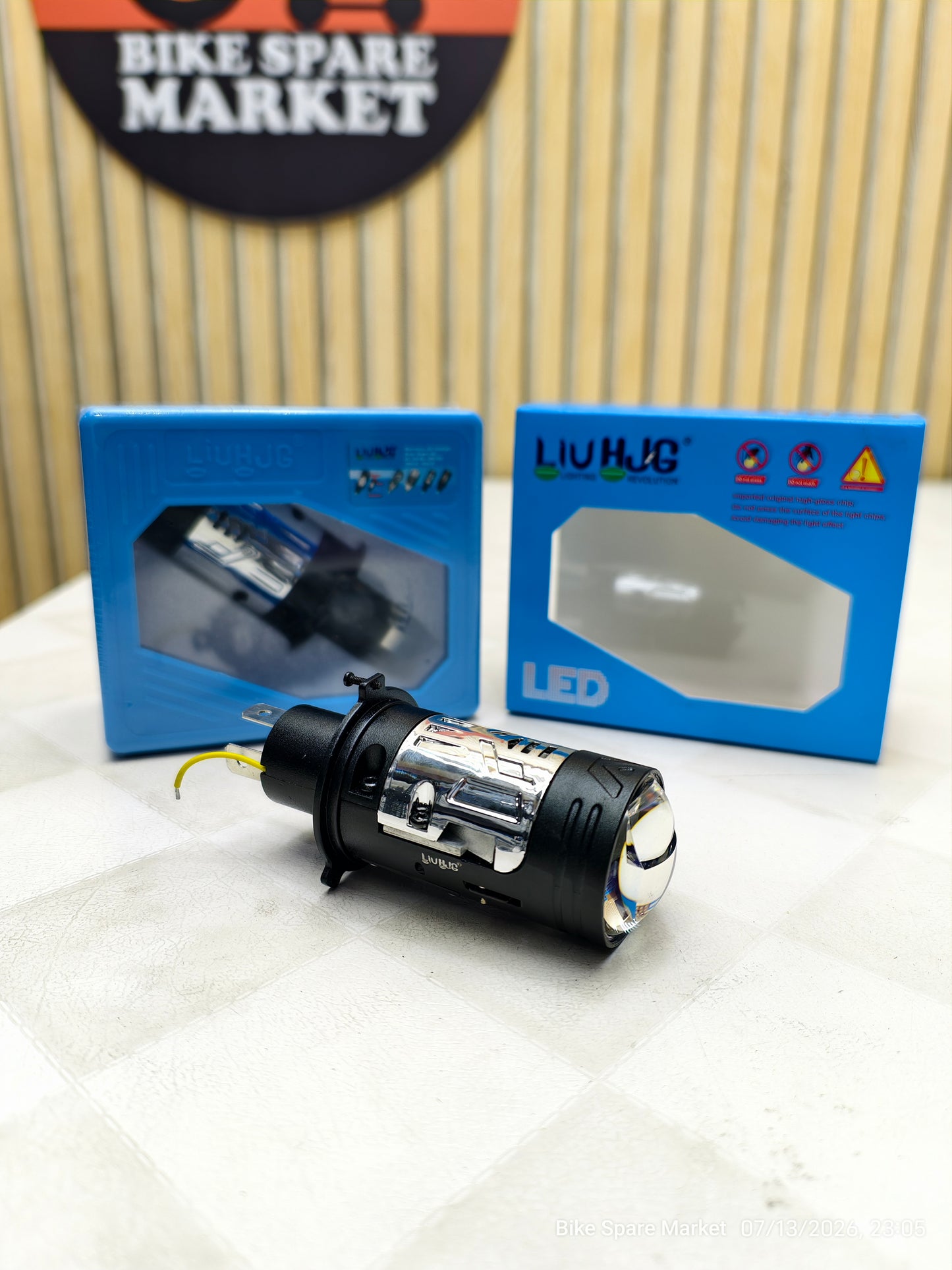 HJG N18 H4 50w 5000LM PROJECTOR HEADLIGHT Bulb ( 6M WARRANTY )