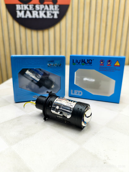 HJG N18 H4 50w 5000LM PROJECTOR HEADLIGHT Bulb ( 6M WARRANTY )