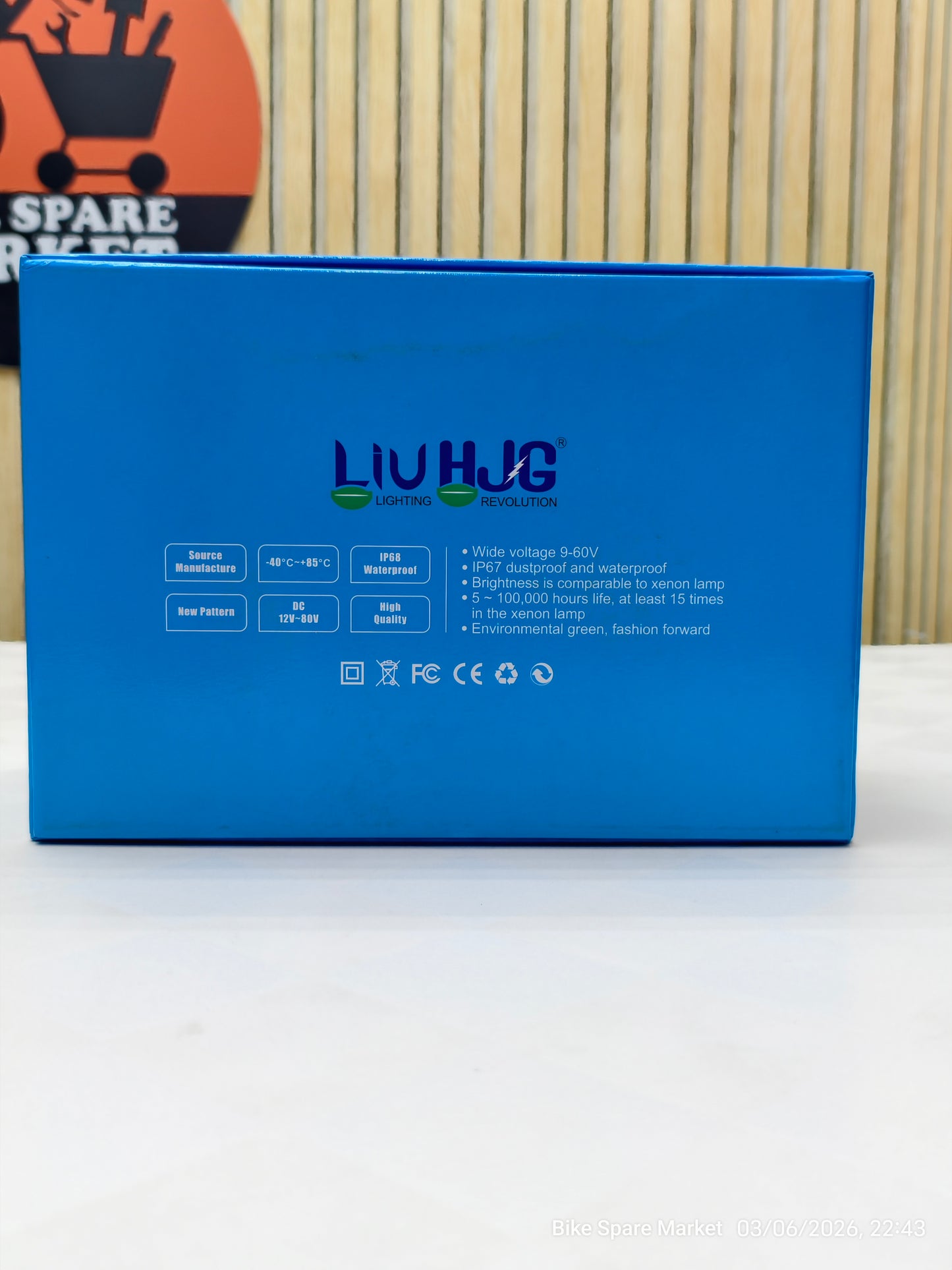 HJG 3 INCH ALPHA FOG LIGHT 140W (6M WARRANTY)