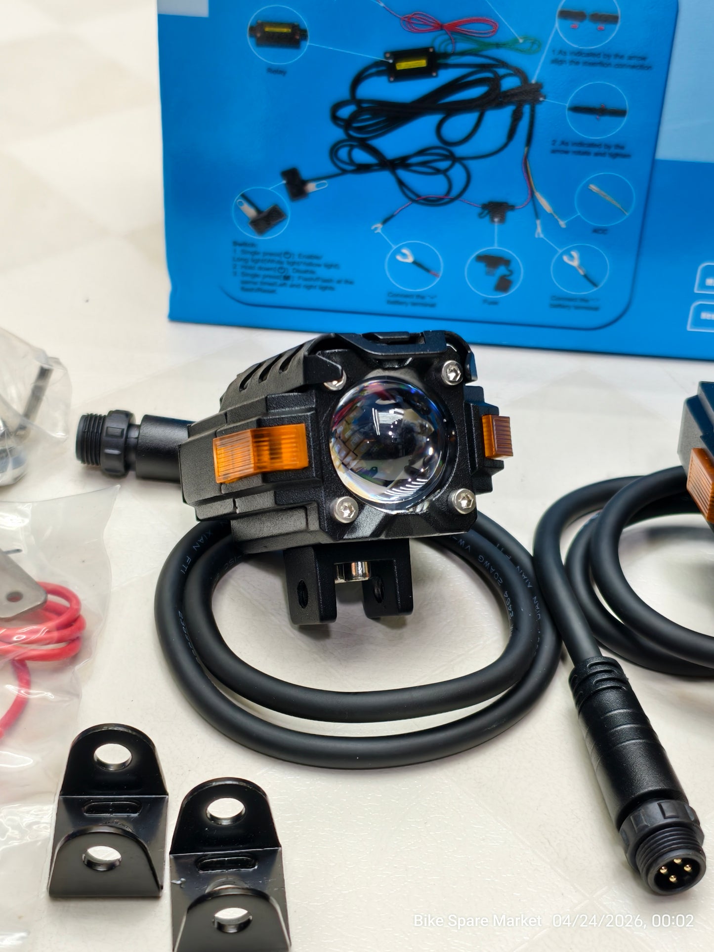 HJG FUTURE EYE 1 DRL WITH HARNESS 60W (6M WARRANTY )