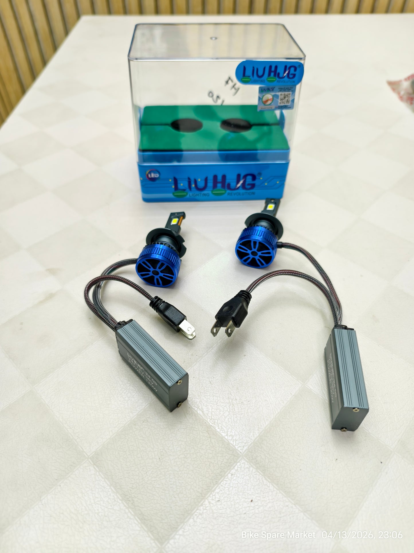 HJG 120W H7 Pair 12000 LM HEADLIGHT BULB ( 24M Warranty )