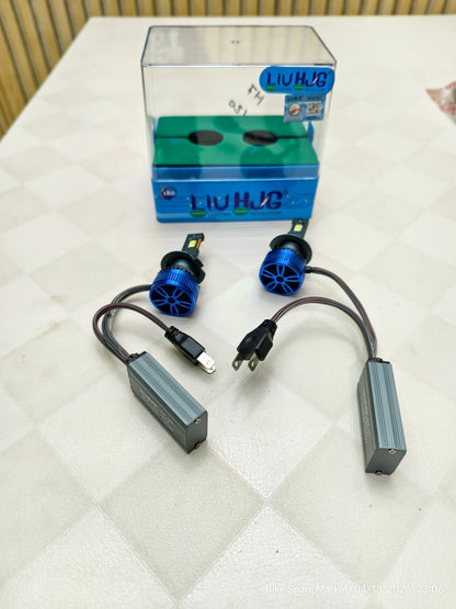 HJG 120W H7 Pair 12000 LM HEADLIGHT BULB ( 24M Warranty )