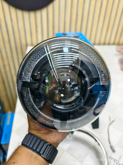 ( Meteor 350 Halogen ) HJG C-318 Diamond 💎 108 watt High 58 watt low 50w Full kit ( 6m Warranty )