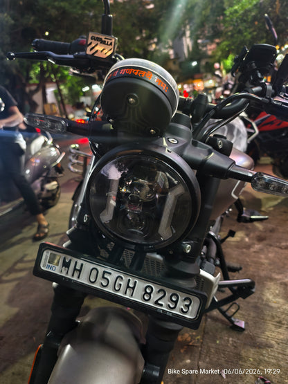 ( HIMALAYAN 452 , GUERRILLA 450 ) Royal Enfield RE Headlight Conversation Kit ( Ring , Coupler , Nut Bolt , Lock Clips )