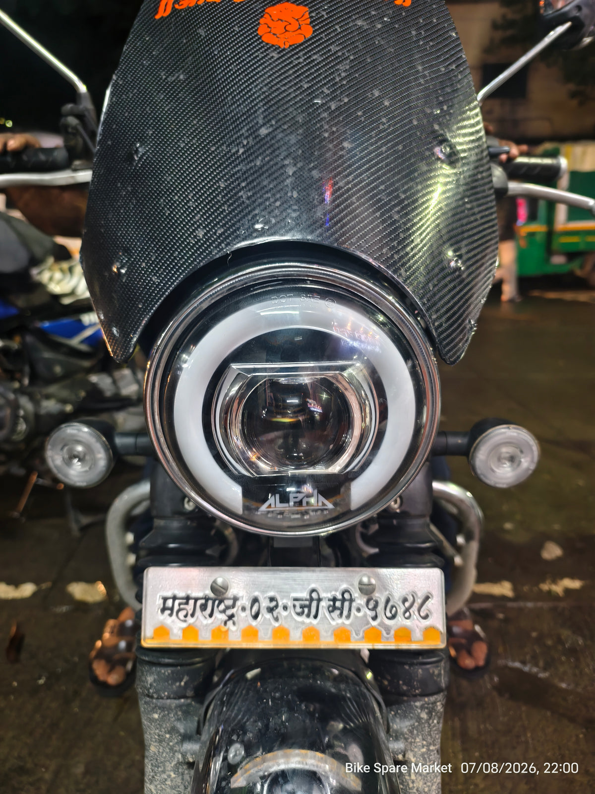 Honda CB350 , CB350 Dlx Pro , CB350c(Classic),CB350 Rs ,CB 350 Hiness H'ness  Headlight Conversation Kit ( LED to H4 )