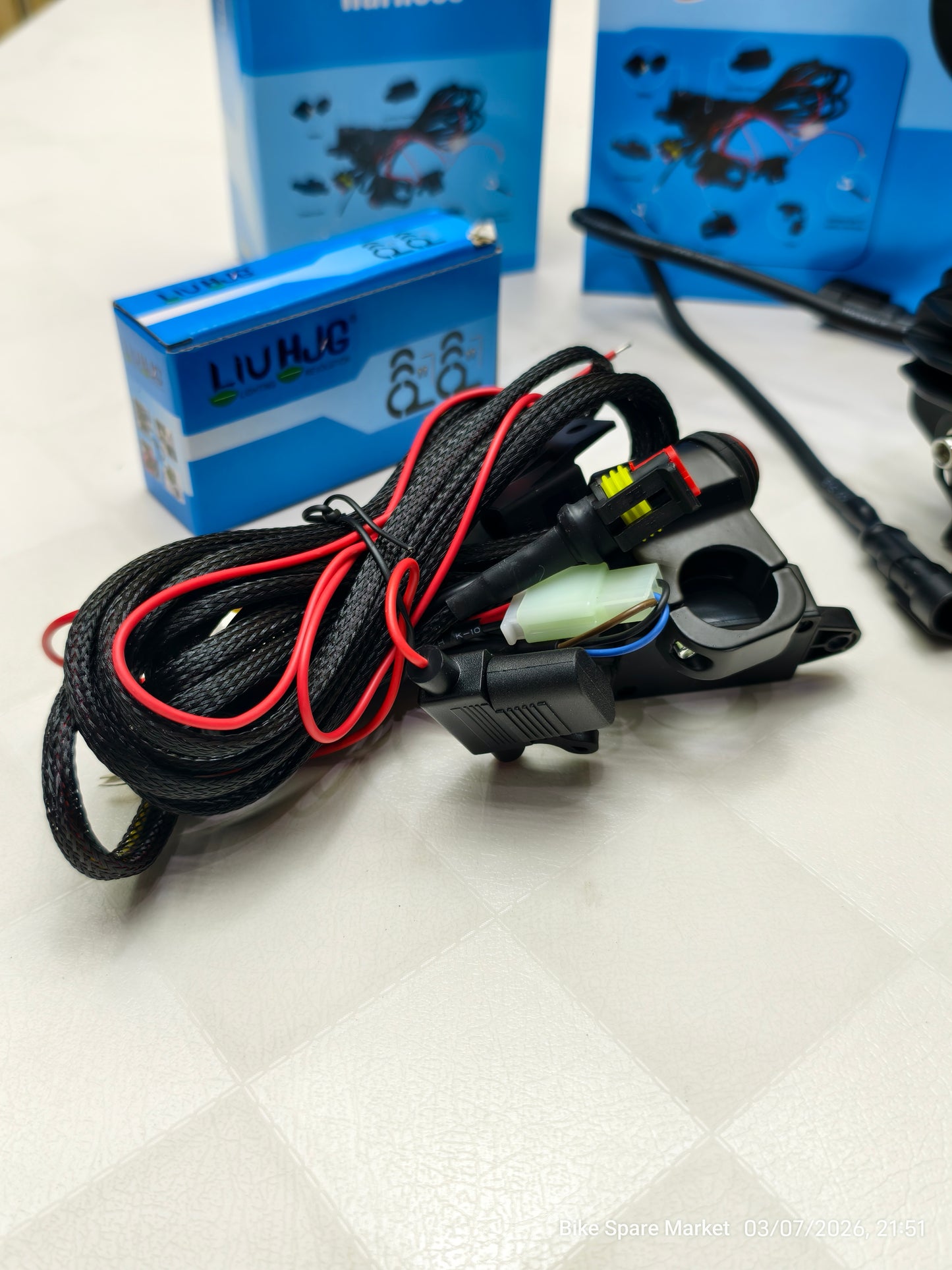 HJG CREE Round 4×4 80w With Harness Clamp (6m Warranty)