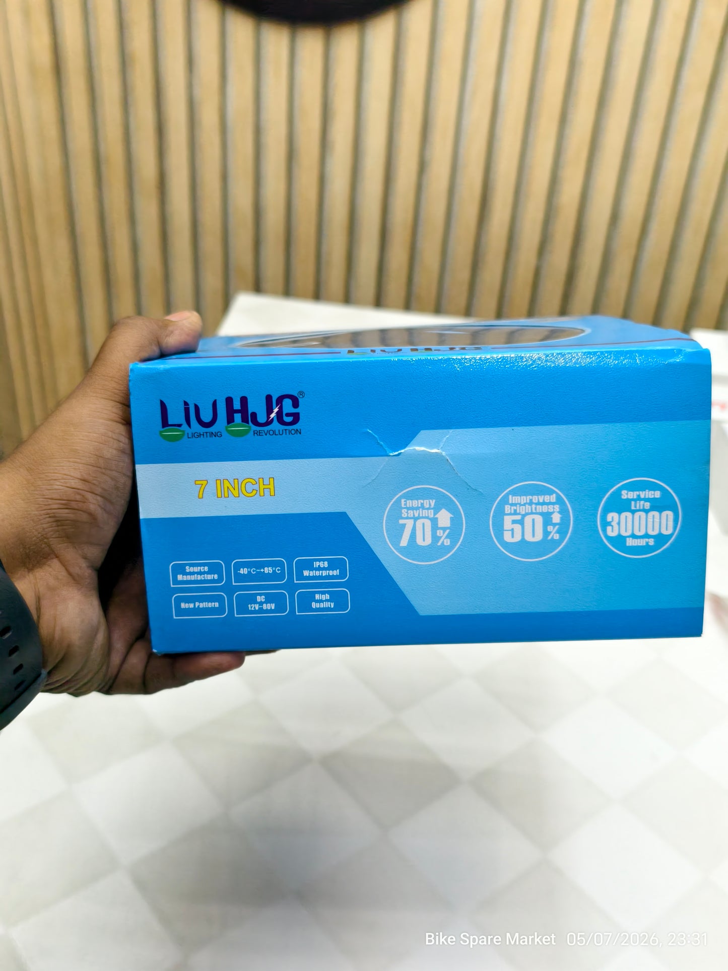 LIUHJG FLOWER C210 Headlight High 55w Low 38w ( 6m Warranty )