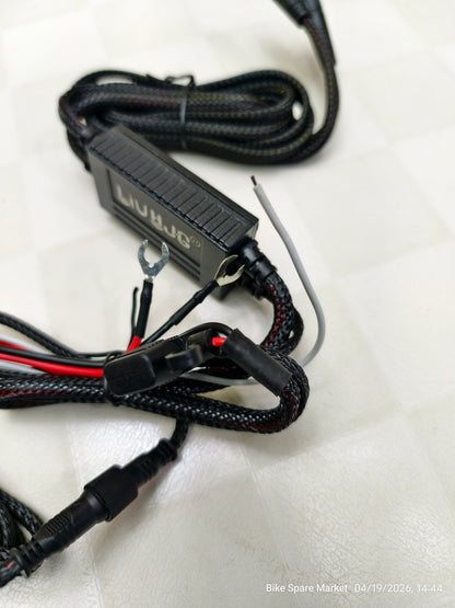 HJG Double Colour Braided Harness