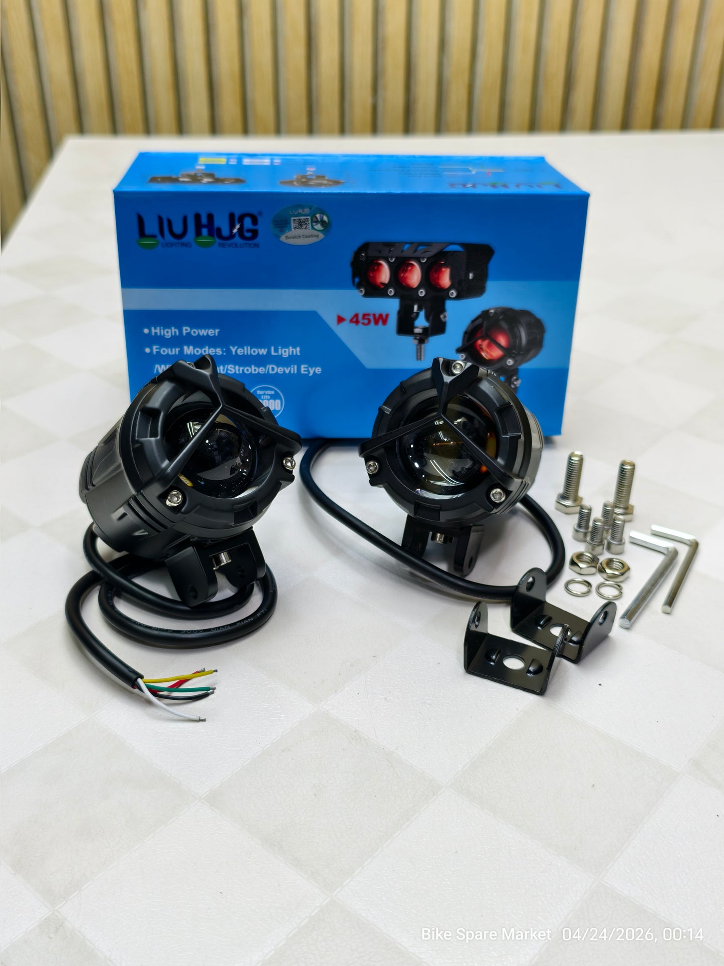 HJG MERCEDES Y FOG LIGHT 90w ( UPGRADE RED DEVIL VERSION )