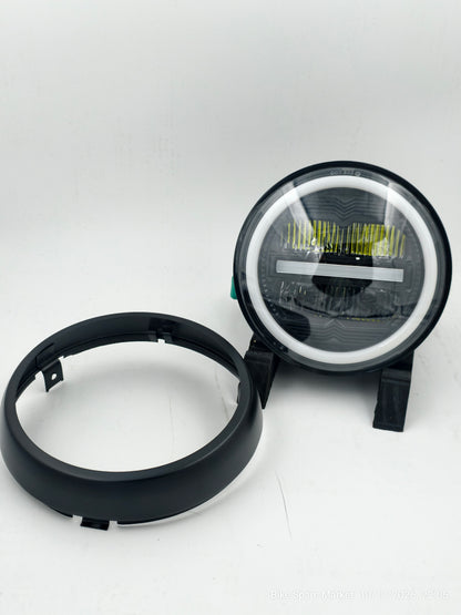 (METEOR Halogen) HjG Minus Ring  Headlight Upgrade Version 75w High 50w Low 25w (6m Warranty ) Discription