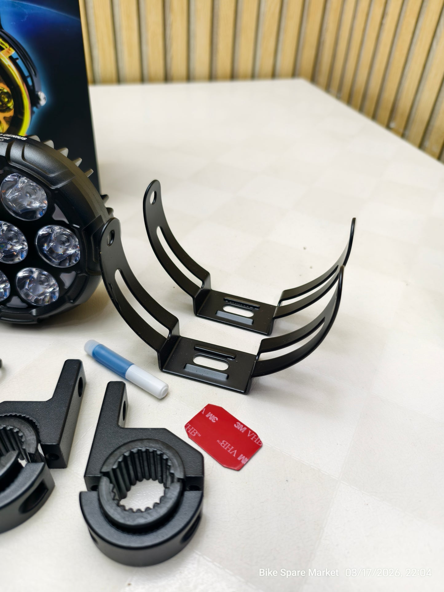 Moto Genius VK 70 Pro 160W DRL With Harness Full kit