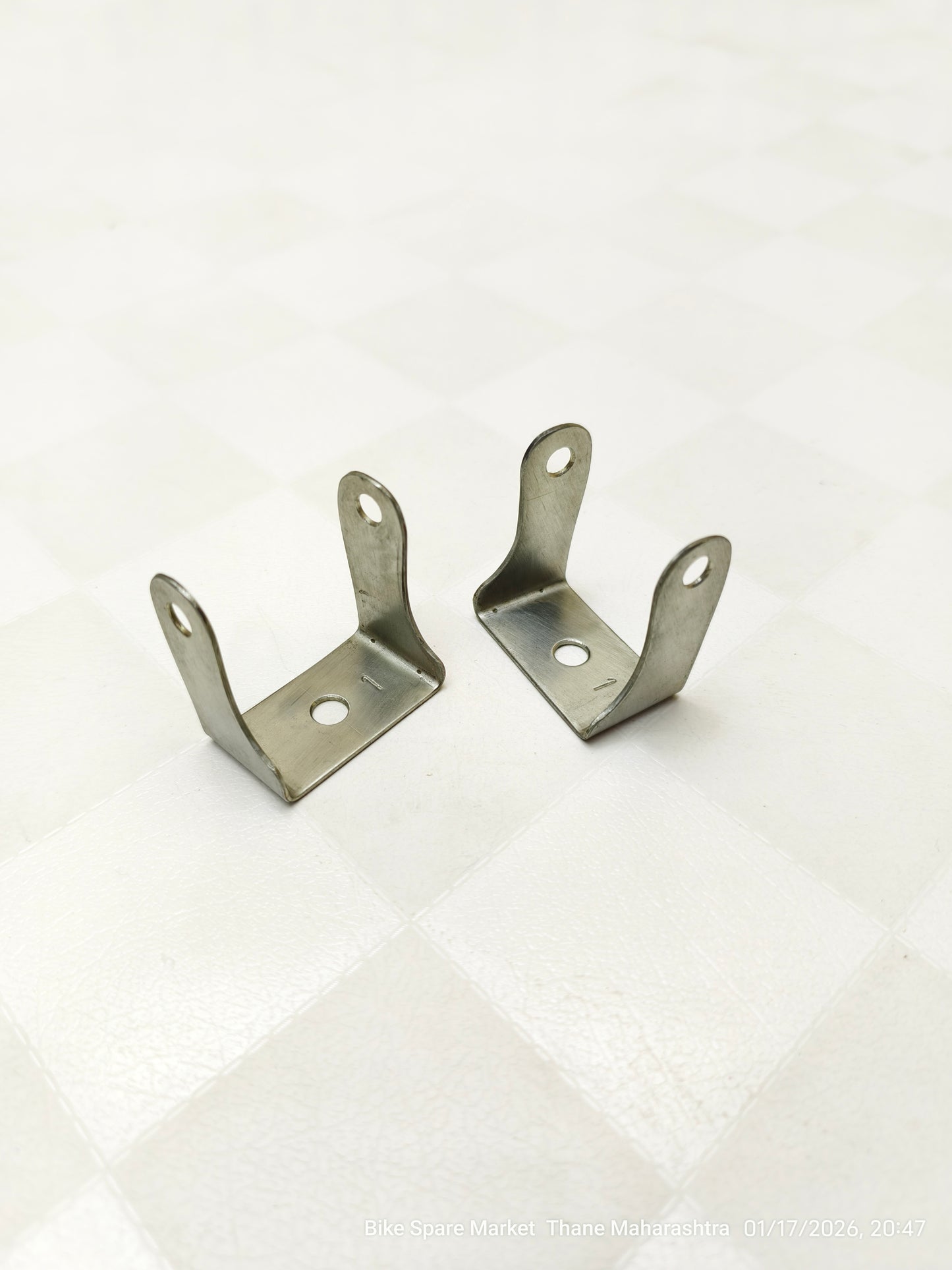 HjG 4×4 Fog Light Base Clamp SS
