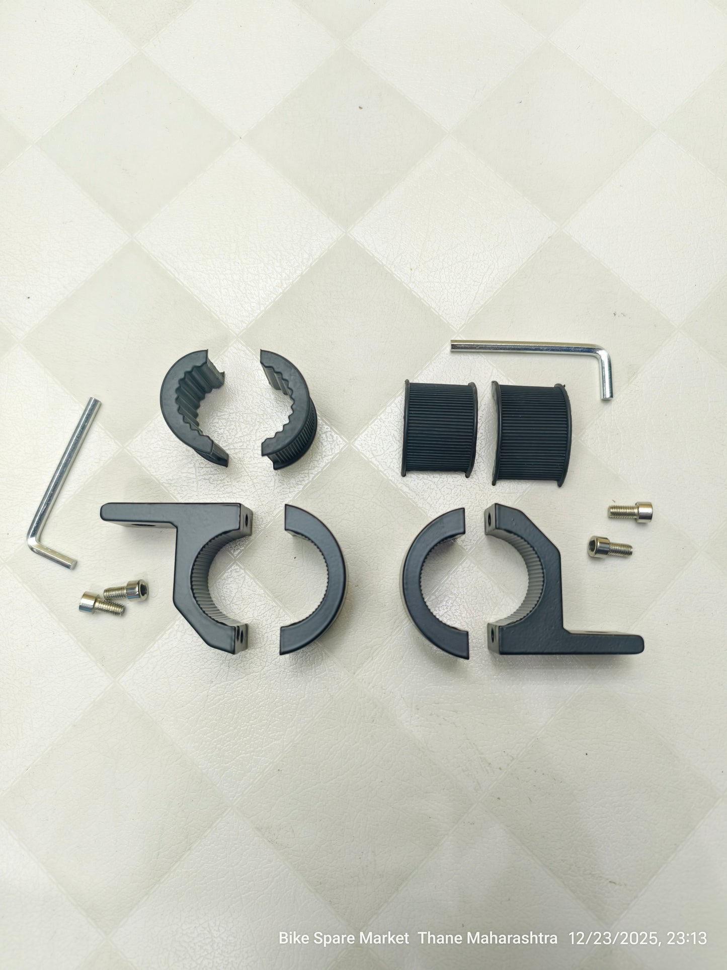 HjG CNC Leg Gaurd Crash Gaurd Clamp With Big Bolt