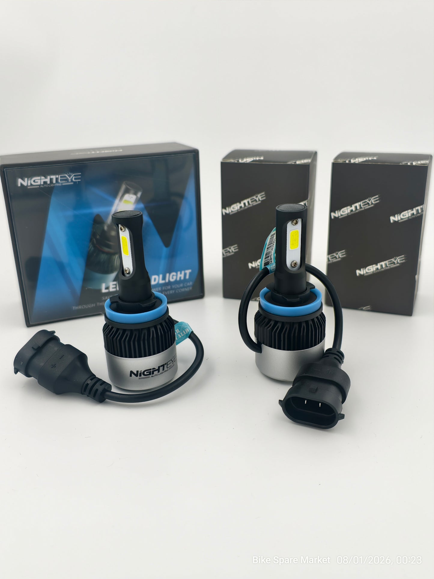 ( Pack of 2 H8/H9/H11/H16 ) Nighteye 90w Pair LED Headlight Bulb ( 1 year warranty )