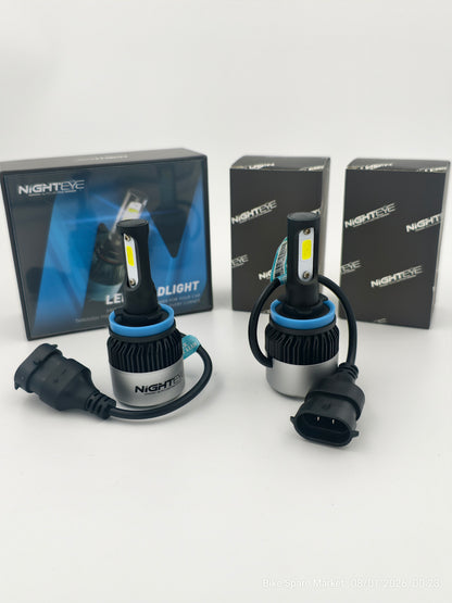 ( Pack of 2 H8/H9/H11/H16 ) Nighteye 90w Pair LED Headlight Bulb ( 1 year warranty )