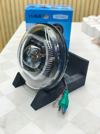 HJG ALPHA C-316 RGB High 58w Low 50w Projector Headlight ( 6m Warranty )