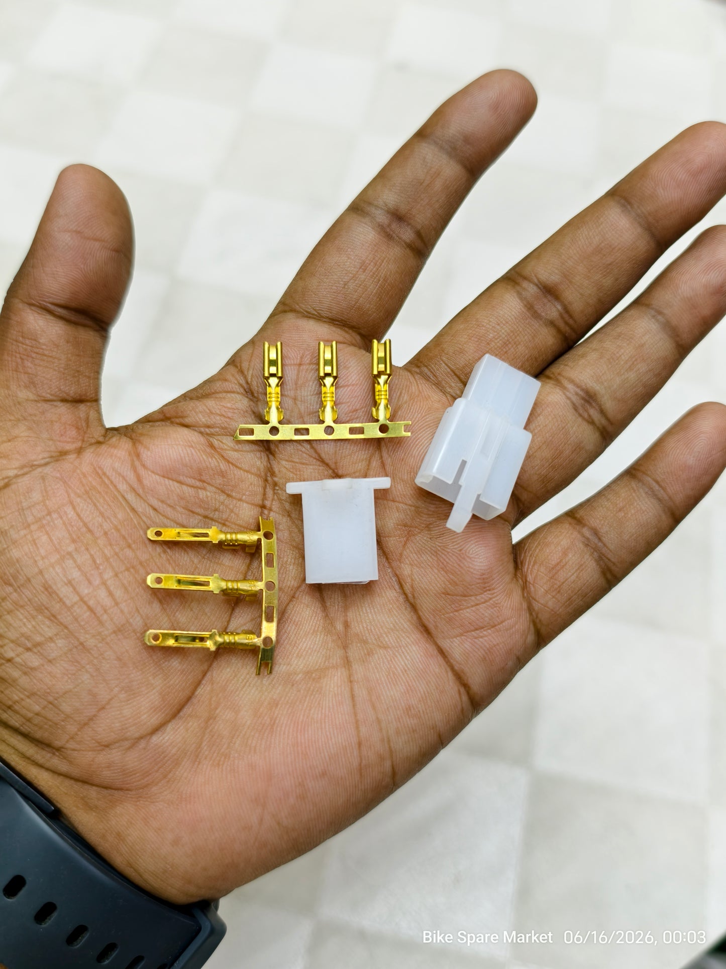 3 Pin Coupler Male Female ( No Need To Cut Any Wire ) ( Set )