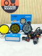 HjG Cree Round 6 120w Fog Light With Harness P91 ( 1 Year Warranty )