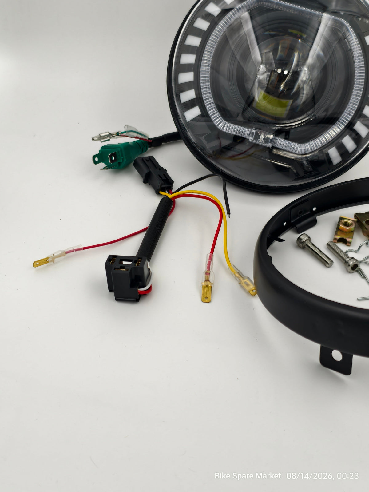 ( Himalayan 452 , GUERRILLA 450 ) HJG Dragon C227 108 Watt ( Full Kit , Ring , Coupler , Headlight , Nut Bolt )( 6m Warranty )