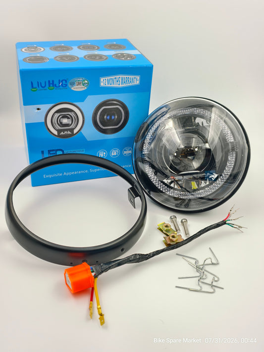 ( Triumph full kit ) HJG C-199 108watt 58w high 50w low projector headlight (6m Warranty)