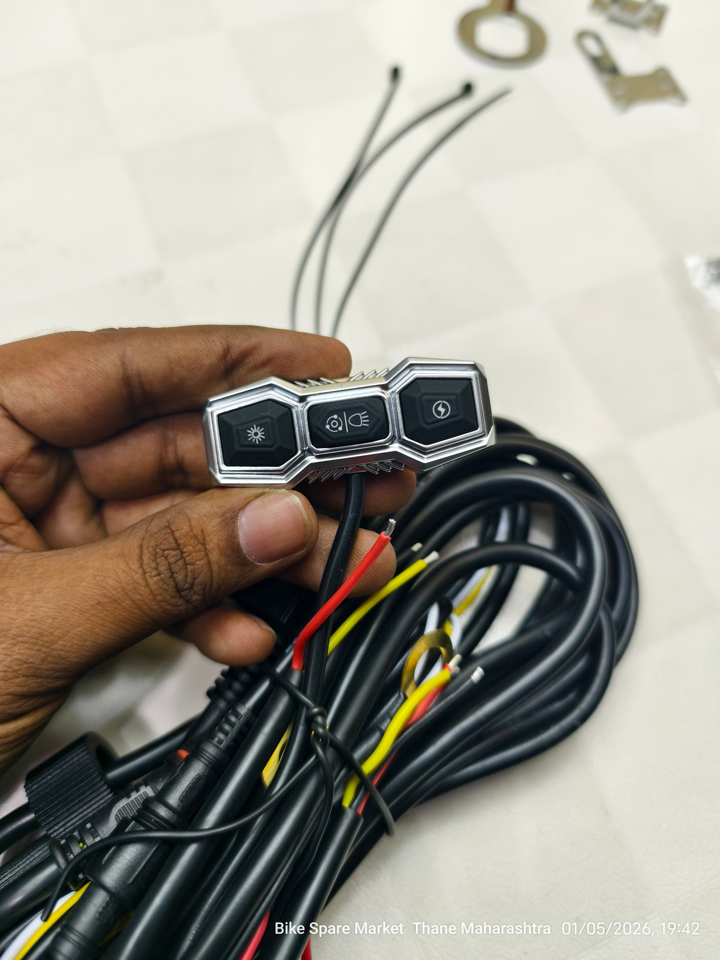 HjG Dimmer Harness (3Wire) Support Upto 180w (6M Warranty)